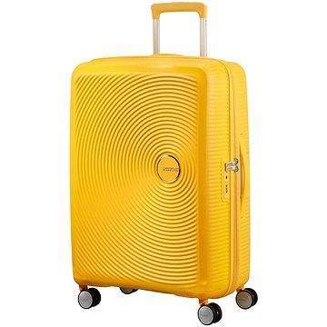 American Tourister Soundbox Spinner 77 Exp Golden Yellow