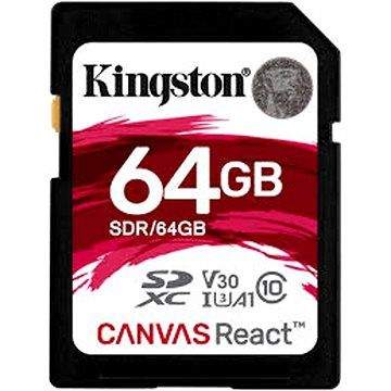 Kingston Canvas React SDXC 64GB A1 UHS-I V30 U3