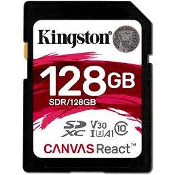 Kingston Canvas React SDXC 128GB A1 UHS-I V30 U3