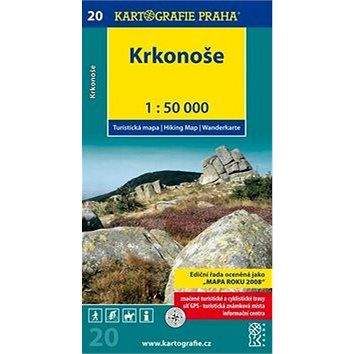Kartografie PRAHA Krkonoše 1:50 000: turistická mapa