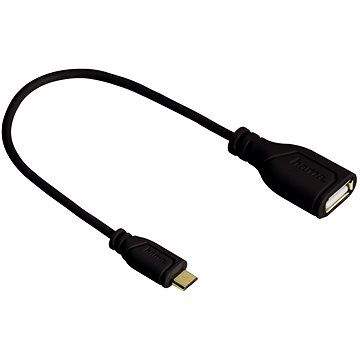 Hama - USB A -> micro USB B OTG Flexi-Slim