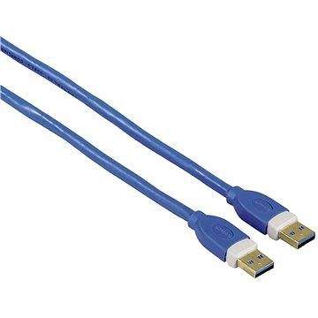 Hama propojovací USB 3.0 A-A, 1.8m, modrý