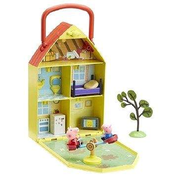 TM Toys Prasátko Peppa - Domeček se zahrádkou + figurka a příslušenství