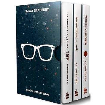 Plus 3x Ray Bradbury BOX: 451 stupňů Fahrenheita, Ilustrovaný muž, Marťanská kronika