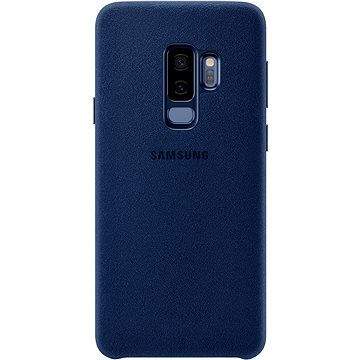 Samsung Galaxy S9+ Alcantara Cover modrý