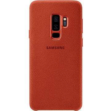 Samsung Galaxy S9+ Alcantara Cover červený