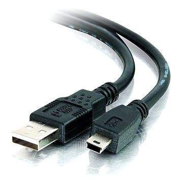 PremiumCord USB 2.0 propojovací A-B mini 1m černý