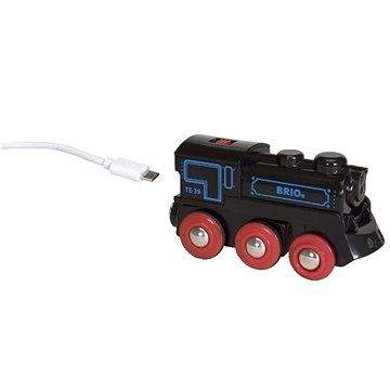 Brio World 33599 Dobíjecí lokomovita s USB kabelem