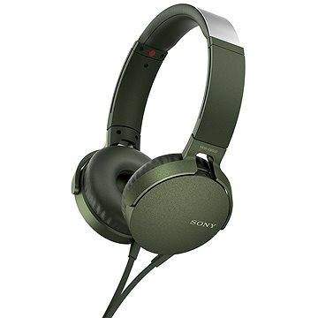 Sony MDR-XB550AP zelená