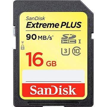 SanDisk SDHC 16GB Extreme Plus UHS-I U3