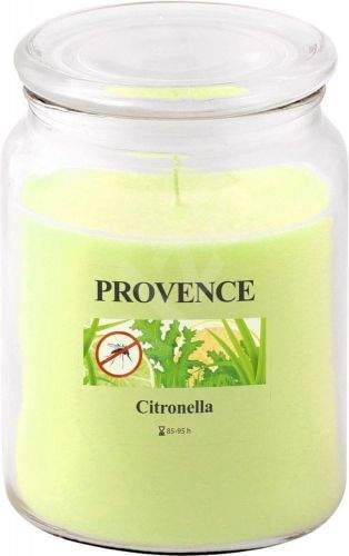 Provence Svíčka ve skle s víčkem 510g, citronela