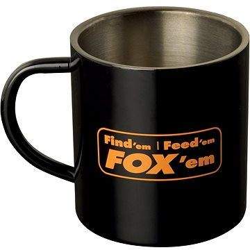 FOX - Hrnek Stainless Steel Mug XL Černý