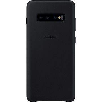 Samsung Galaxy S10+ Leather Cover černý