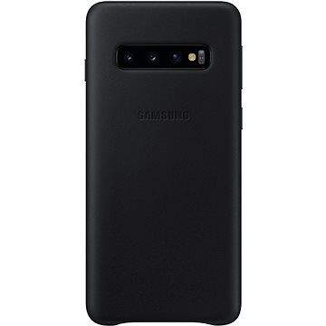 Samsung Galaxy S10 Leather Cover černý