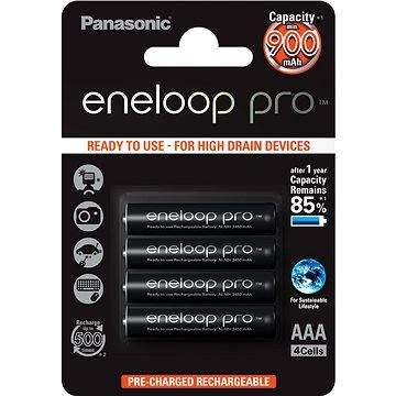 Panasonic eneloop pro AAA NiMh 900mAh 4ks