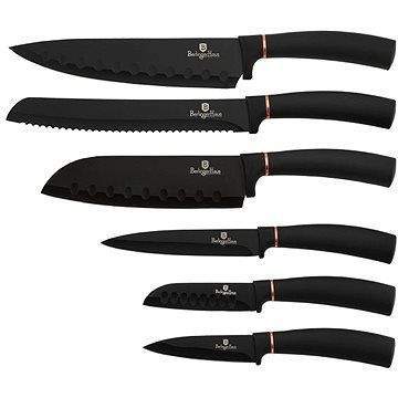BerlingerHaus sada nožů 6ks Black Rose Collection
