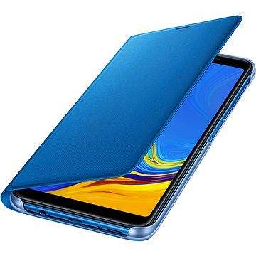 Samsung Galaxy A7 2018 Flip Wallet Cover Blue