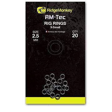 RidgeMonkey RM-Tec Rig Rings X-Small 2,5mm 20ks