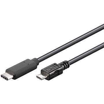 PremiumCord USB-C 3.1 (M) propojovací USB 2.0 Micro-B (M) 0.6m