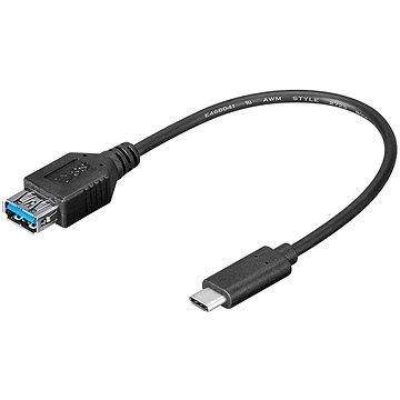 PremiumCord USB-C 3.1 (M) - USB 3.0 (F) 0.2m