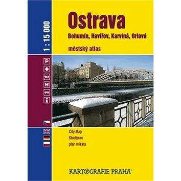 Kartografie PRAHA Ostrava 1:15000: Bohumín, Havířov, Karviná, Orlová
