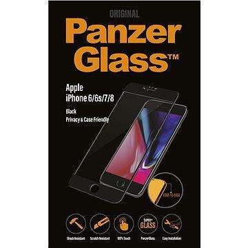 PanzerGlass Edge-to-Edge Privacy pro Apple iPhone 6/6s/7/8 černé