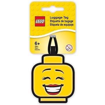 LEGO Iconic Jmenovka na zavazadlo - Hlava dívky