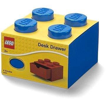 Lego Storage LEGO stolní box 4 se zásuvkou modrý