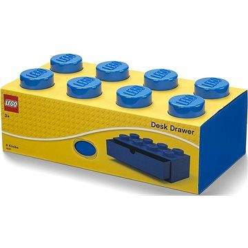 Lego Storage LEGO stolní box 8 se zásuvkou modrý