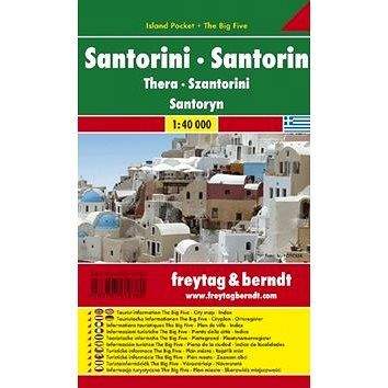Freytag-Berndt Automapa Santorini 1:40 000: kapesní lamino