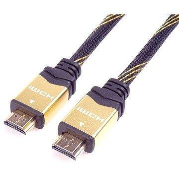 PremiumCord HDMI 2.0 High Speed + Ethernet kabel HQ, 1m