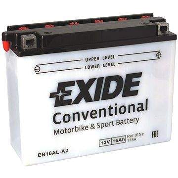 EXIDE BIKE Conventional 16Ah, 12V, YB16AL-A2