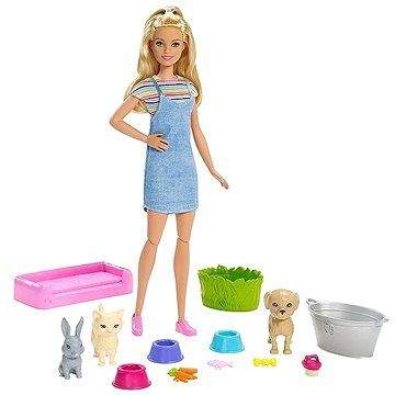 Mattel Barbie Koupání zvířátek