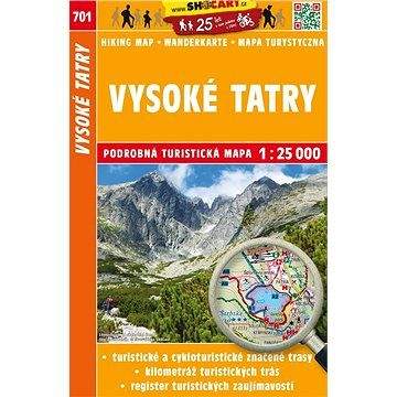 SHOCART Vysoké Tatry 1:25 000: 701
