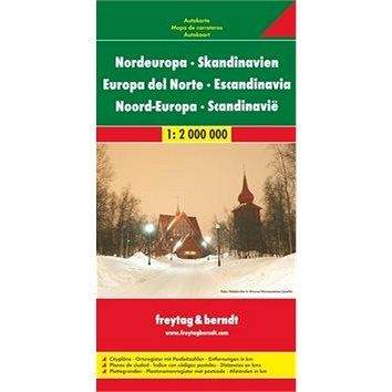 Freytag-Berndt Automapa Skandinávie - Severní Evropa 1:2 000 000