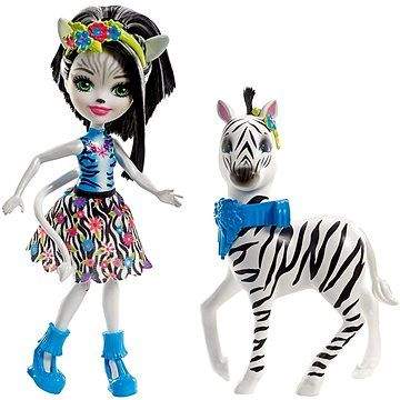 Mattel Enchantimals Zelena Zebra & Hoofette