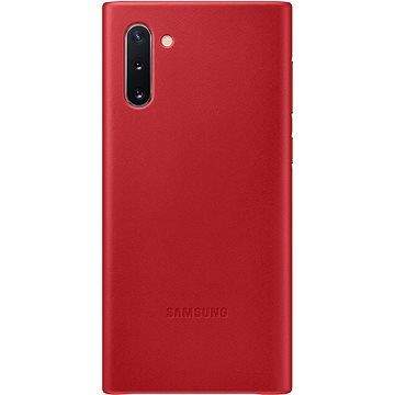 Samsung Kožený zadní kryt pro Galaxy Note10 červený