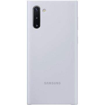 Samsung Silikonový zadní kryt pro Galaxy Note10 stříbrný