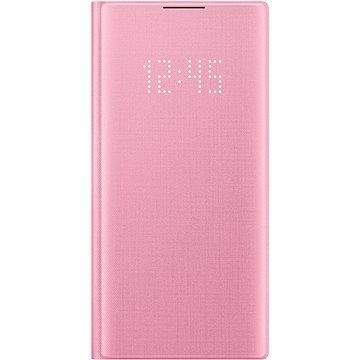 Samsung Flipové pouzdro LED View pro Galaxy Note10 růžové