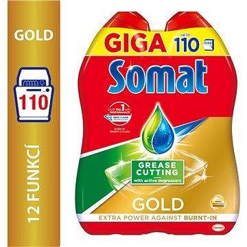 SOMAT Gold Gel Lemon 2× 990 ml (110 dávek)