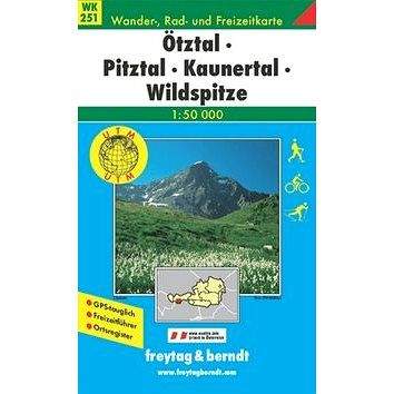 Freytag-Berndt 251 Ötztal 1:50 000