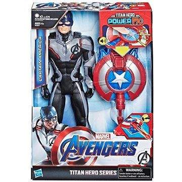 Hasbro Avengers Titan Hero Power FX Kapitán Amerika 30cm figurka