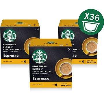 Starbucks by Nescafé Dolce Gusto Blonde Espresso Roast 3x12ks