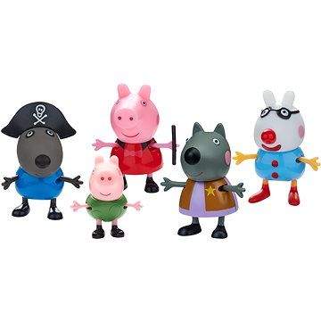 TM Toys Peppa Pig Maškarní šaty, set 5 figurek