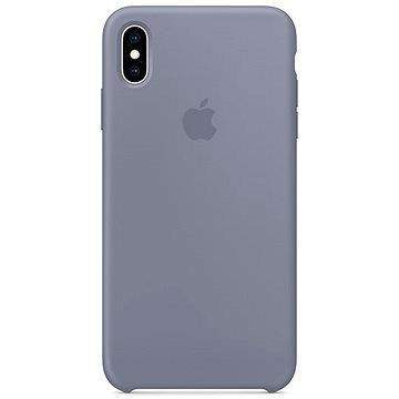 Apple iPhone XS Max Silikonový kryt levandulově šedý