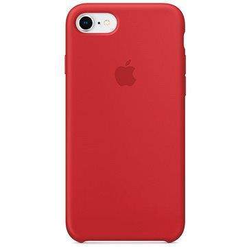 Apple iPhone 8/7 Silikonový kryt červený