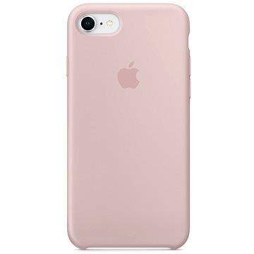 Apple iPhone 8/7 Silikonový kryt pískově růžový