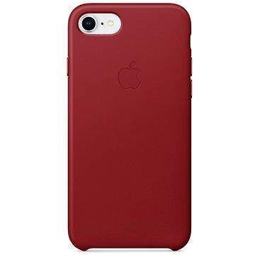 Apple iPhone 8/7 Kožený kryt červený