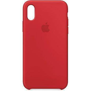 Apple iPhone XS Silikonový kryt červený