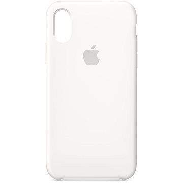 Apple iPhone XS Silikonový kryt bílý